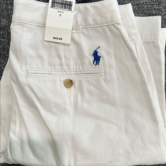 Ralph Lauren White Women's Cargo Shorts - Picture 6 of 6